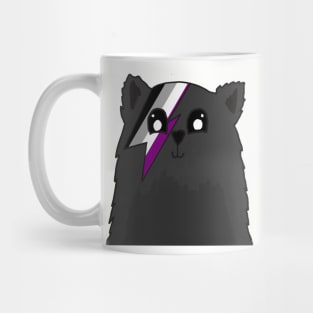 Asexual Pride Kitty Mug